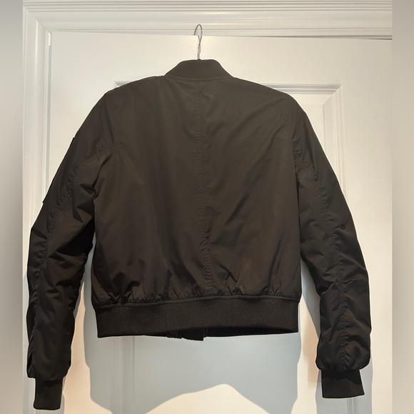 Forever 21 - Black Bomber Jacket - Picture 6 of 7